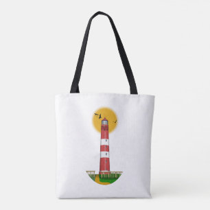 Bolsa Tote Amrum Lighthouse Alemanha