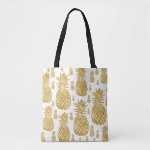 Bolsa Tote ananás tropicais de Verão