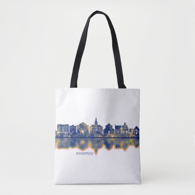 Bolsa Tote Anapolis Skyline (Frente)