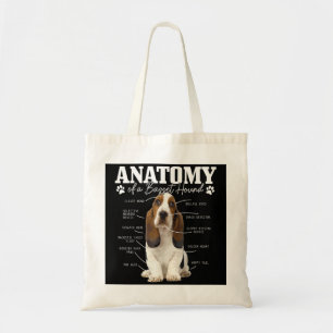 Bolsa Tote Anatomia De Um Cachorro Engraçado Engraçado, Mo