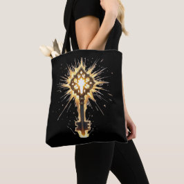 Bolsa Tote Ancient Fantasy Key with Magical Light – Radiant E
