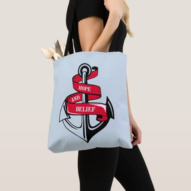 Bolsa Tote Âncora (Close Up)