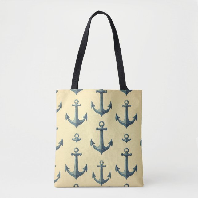 Bolsa Tote Âncora à Vista (Frente)