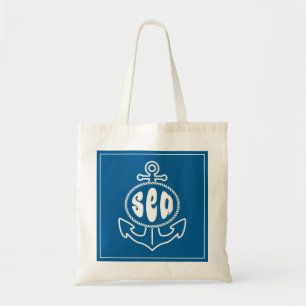 Bolsa Tote Âncora e o mar