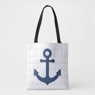 Bolsa Tote Âncora Impressa