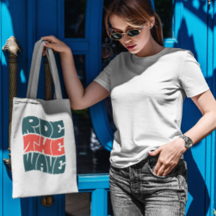 Bolsa Tote Andar O Saco De Tota De Cotação Da Onda