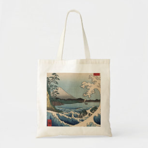 Bolsa Tote Ando Hiroshige - Mar em Satta, Província de Suruga