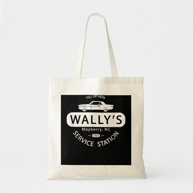 Bolsa Tote Andy Griffith Show Wally's Service Station — Class (Frente)
