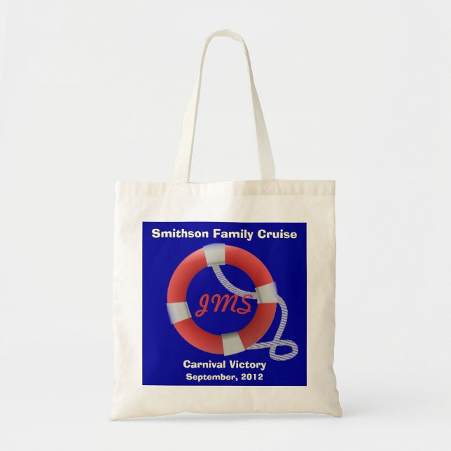 Bolsa Tote Anel de vida DK personalizada (Frente)
