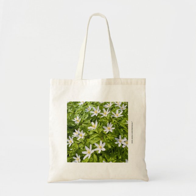 Bolsa Tote Anêmona-dos-bosques (Frente)