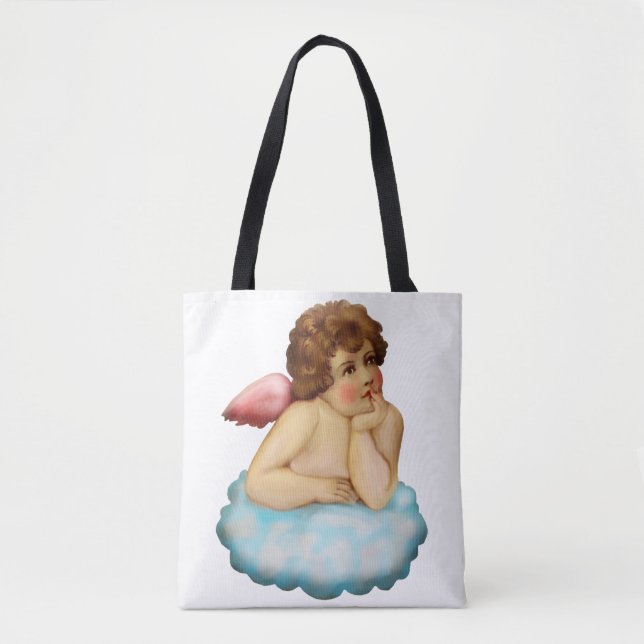Bolsa Tote Angel Cloud Cupid (Frente)