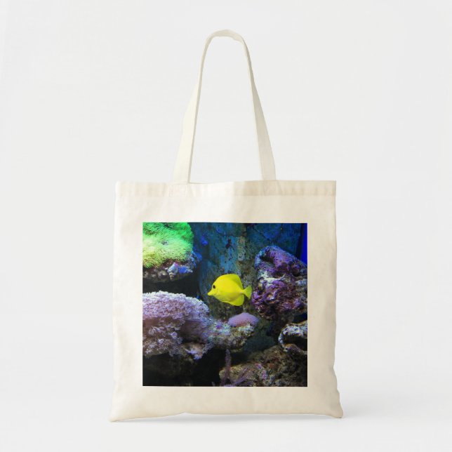 Bolsa Tote Angelfish amarelo (Frente)