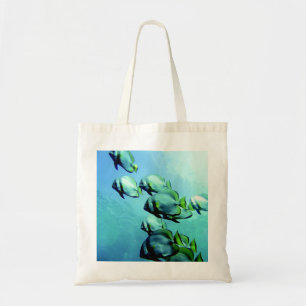 Bolsa Tote Angelfish Clear Blue Water