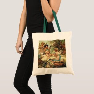 Bolsa Tote Angels músicos por Hans Zatzka, Victoriano de Bel