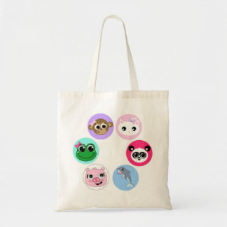 Bolsa Tote Animais bonitos do bebê