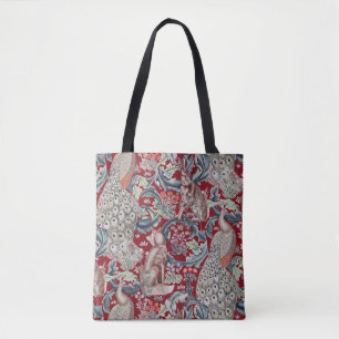 Bolsa Tote Animais da Floresta, William Morris