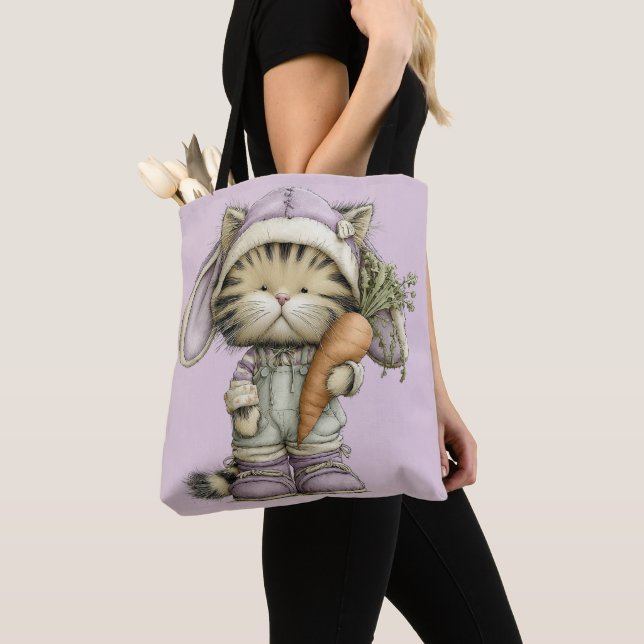 BOLSA TOTE ANIMAIS DE BEBÊ ADORÁVEIS E EXCÊNTRICOS COM TEMA D (Close Up)