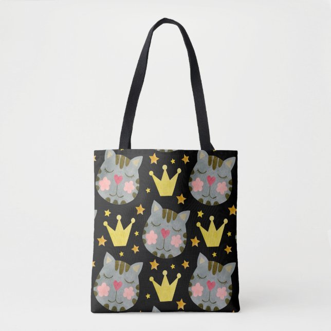 Bolsa Tote Animais de estimação de gatos (Frente)