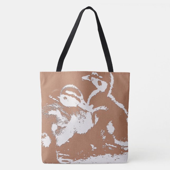 Bolsa Tote Animais dos animais selvagens dos pássaros dos (Frente)