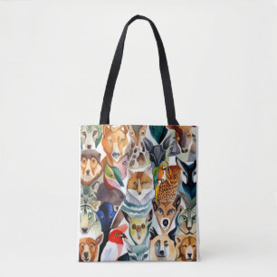 Bolsa Tote Animais incríveis
