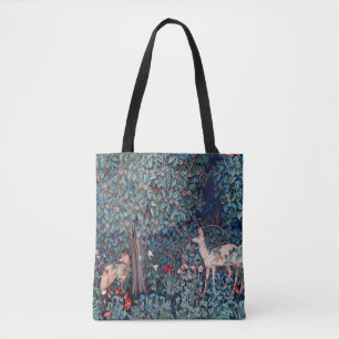 Bolsa Tote Animais na Floresta, William Morris