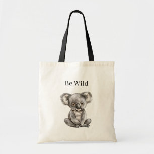 Bolsa Tote Animais Safari Koala Panda