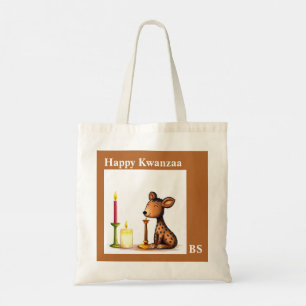 Bolsa Tote Animais selvagens africanos étnicos Kwanzaa disfar