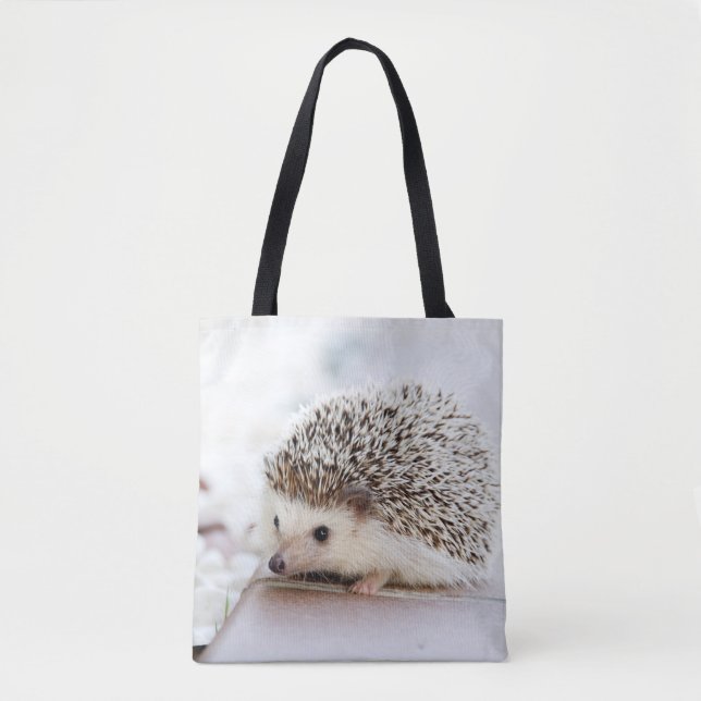 Bolsa Tote Animal bonito do ouriço do bebê (Frente)
