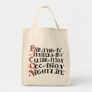 Bolsa Tote Animal de partido do bacon