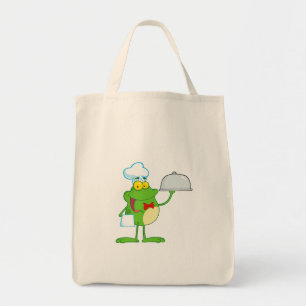 Bolsa Tote Animal engraçado anfíbio dos desenhos animados d