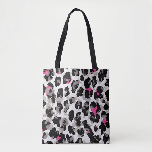 Bolsa Tote Animal, leopard texture backgroundabstract,africa, (Frente)