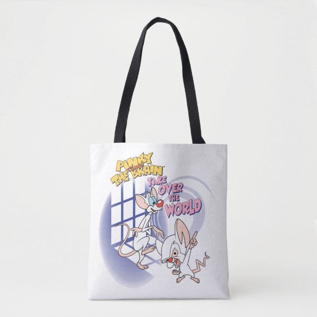 Bolsa Tote Animaniacs | Assumir O Gráfico Mundial (Frente)