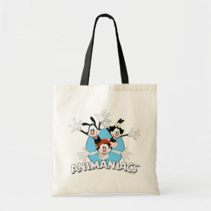 Bolsa Tote Animaniacs Warner Siblings Wide Arms Graphic