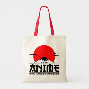Bolsa Tote Anime Coisa que você não vai entender Legal otaku