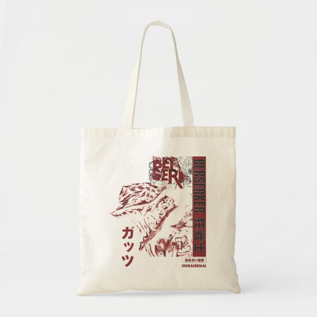 Bolsa Tote anime de berserks e anime de manga (Frente)