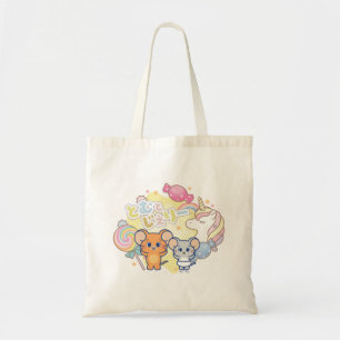 Bolsa Tote Anime Magical Candyland com Jerry e Tuffy