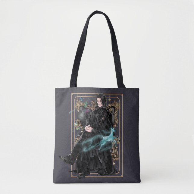 Bolsa Tote Anime Professor Severus Snape Sentado (Frente)