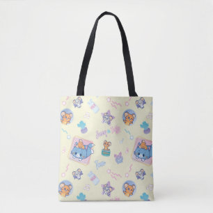 Bolsa Tote Anime Tom, Jerry e Tuffy Playtime Standard