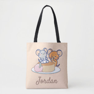 Bolsa Tote Anime Tuffy e Jerry Cheesecake