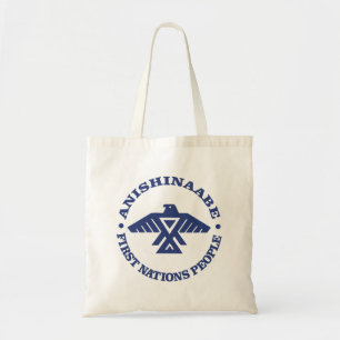 Bolsa Tote Anishinaabe (Ojibwe, Chippewa)