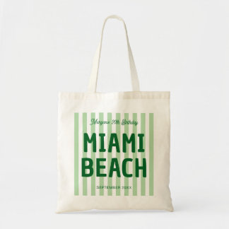 Bolsa Tote Aniversário 20º 30º 40º 50º Listrado Costeiro Pers