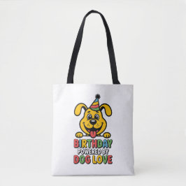 Bolsa Tote Aniversário com o Poder do Amor Canino