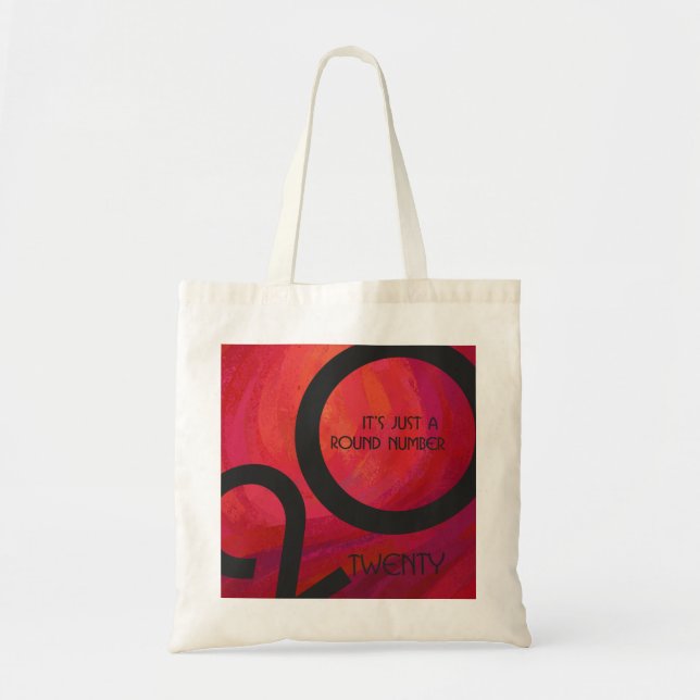 Bolsa Tote Aniversário da Década Vermelha (Frente)