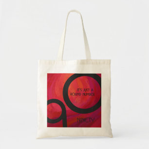 Bolsa Tote Aniversário da Década Vermelha 90