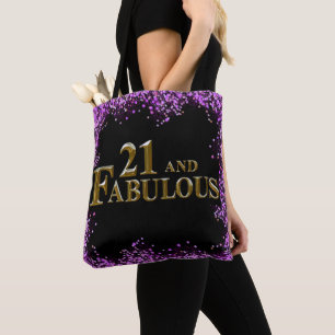 Bolsa Tote Aniversário de 21 anos