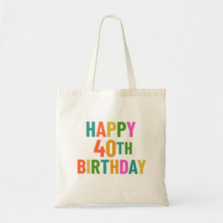 Bolsa Tote Aniversário de 40 anos