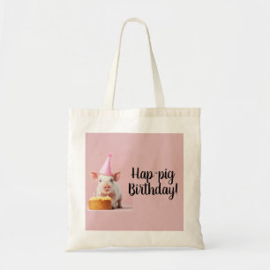 Bolsa Tote Aniversário de porco!