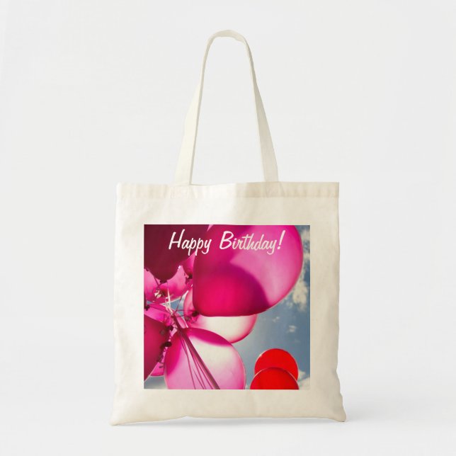 Bolsa Tote Aniversário Deseja Saco de Tote (Frente)
