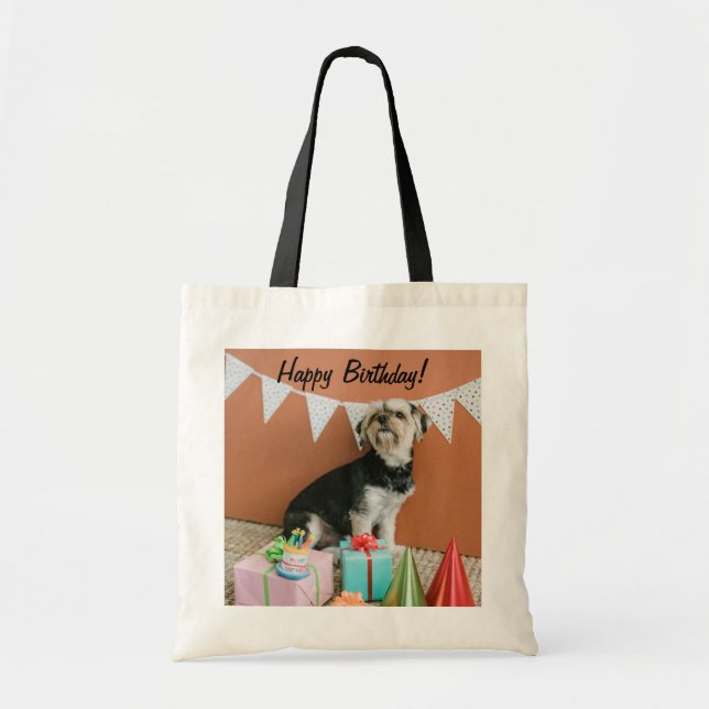 Bolsa Tote Aniversário Deseja Saco de Tote (Frente)