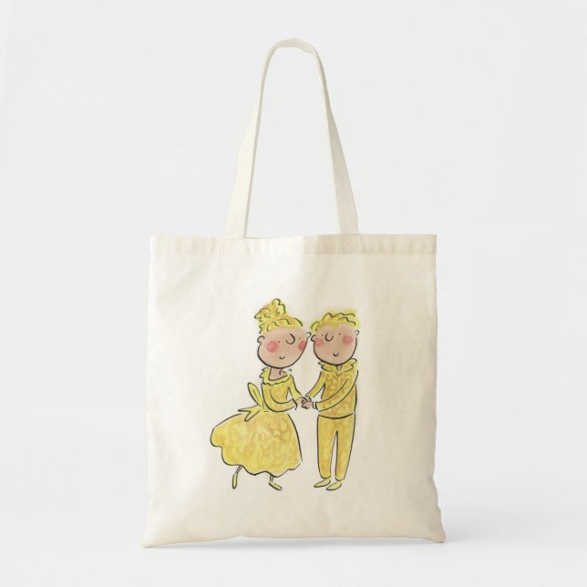 Bolsa Tote Aniversário do ouro (Frente)